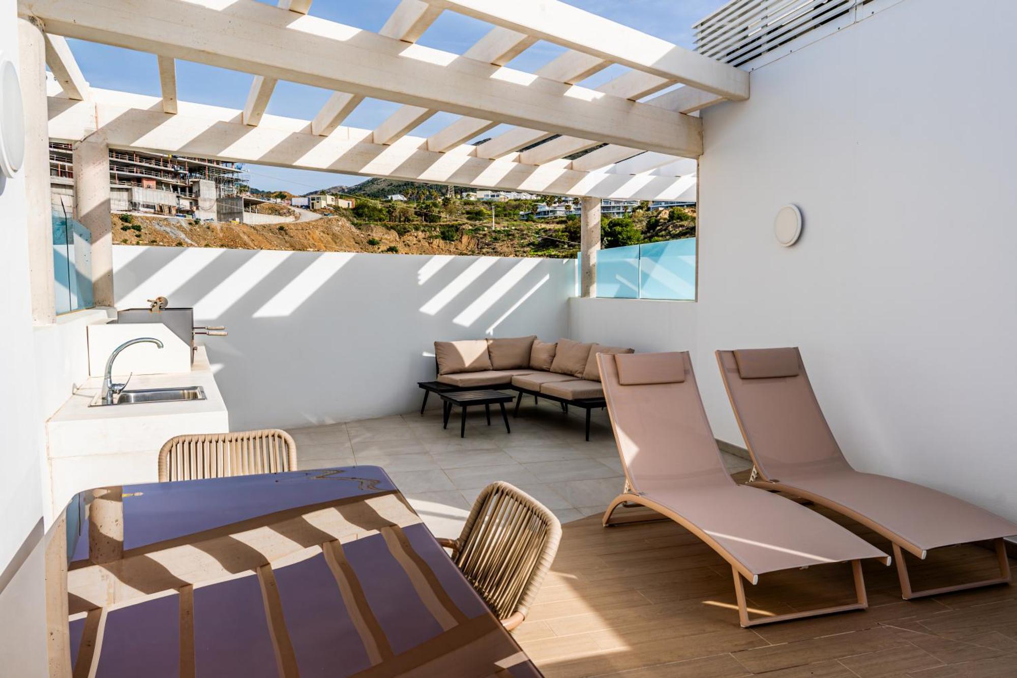 丰希罗拉Panoramic Seaview Penthouse The Wave公寓 外观 照片